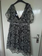125 Zwart/grijze jurk van ZOI Woman maat XL, Zwart, Maat 46/48 (XL) of groter, Ophalen of Verzenden, Zo goed als nieuw