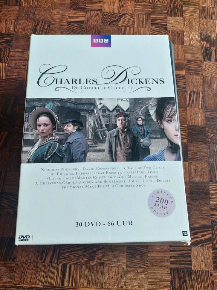 Charles Dickens - Complete Collectie DVD Boxset, Cd's en Dvd's, Dvd's | Tv en Series, Zo goed als nieuw, Drama, Boxset, Alle leeftijden