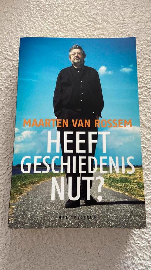Maarten van Rossem - Heeft geschiedenis nut?, Boeken, Overige Boeken, Zo goed als nieuw, Ophalen of Verzenden