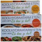 3x Koolhydraatarm eten, zo doe je dat! - Matty Barnhoorn, Boeken, Kookboeken, Ophalen of Verzenden, Zo goed als nieuw, Gezond koken