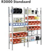 Gebruikte Schafer R3000  legbordstelling magazijnstelling, Ophalen of Verzenden