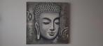 Boeddha schilderij 80x80 cm, Huis en Inrichting, Woonaccessoires | Schilderijen, Tekeningen en Foto's, Ophalen, Zo goed als nieuw