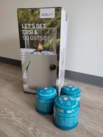 Cosi vuurtafel met gasflessen - Nieuwstaat!, Tuin en Terras, Tuinhaarden, Ophalen, Zo goed als nieuw