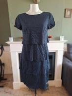 Betty Barclay blauwe witte stipjes laagjes jurk 38 gratis v, Kleding | Dames, Maat 42/44 (L), Betty Barclay, Zo goed als nieuw