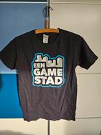 Game shirt " Een Game Stad" mt S, Maat 46 (S) of kleiner, Ophalen of Verzenden, Zo goed als nieuw, Zwart