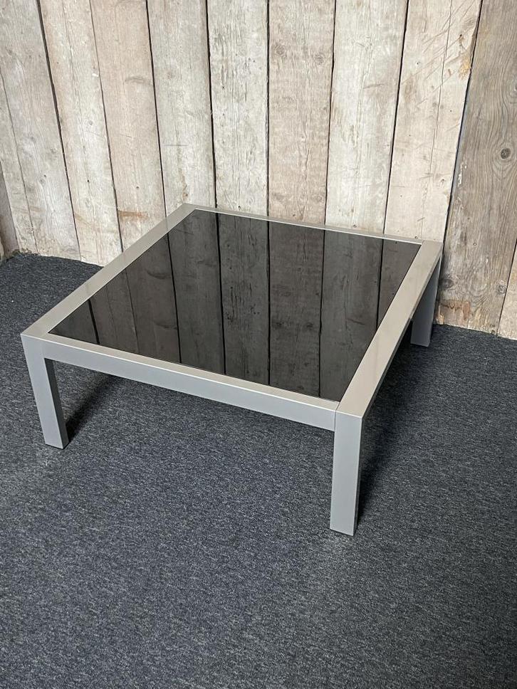 Glas tafel glazen salontafel 90x90cm, Huis en Inrichting, Tafels | Salontafels, Nieuw, Minder dan 50 cm, 50 tot 100 cm, 50 tot 100 cm