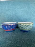 Twee kommen met stipjes van Oilily, Ophalen of Verzenden, Zo goed als nieuw, Overige stijlen, Kom(men)