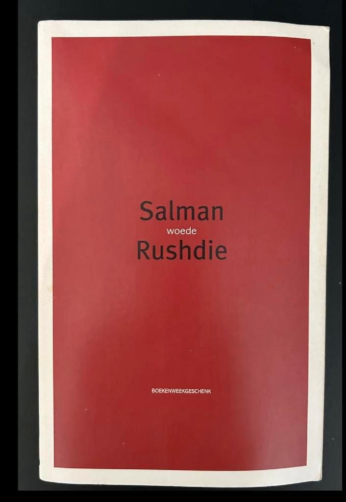 Woede - Salman Rushdie - Boekenweekgeschenk, Boeken, Kunst en Cultuur | Fotografie en Design, Zo goed als nieuw, Overige onderwerpen