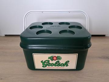Vintage Grolsch koelbox beschikbaar voor biedingen