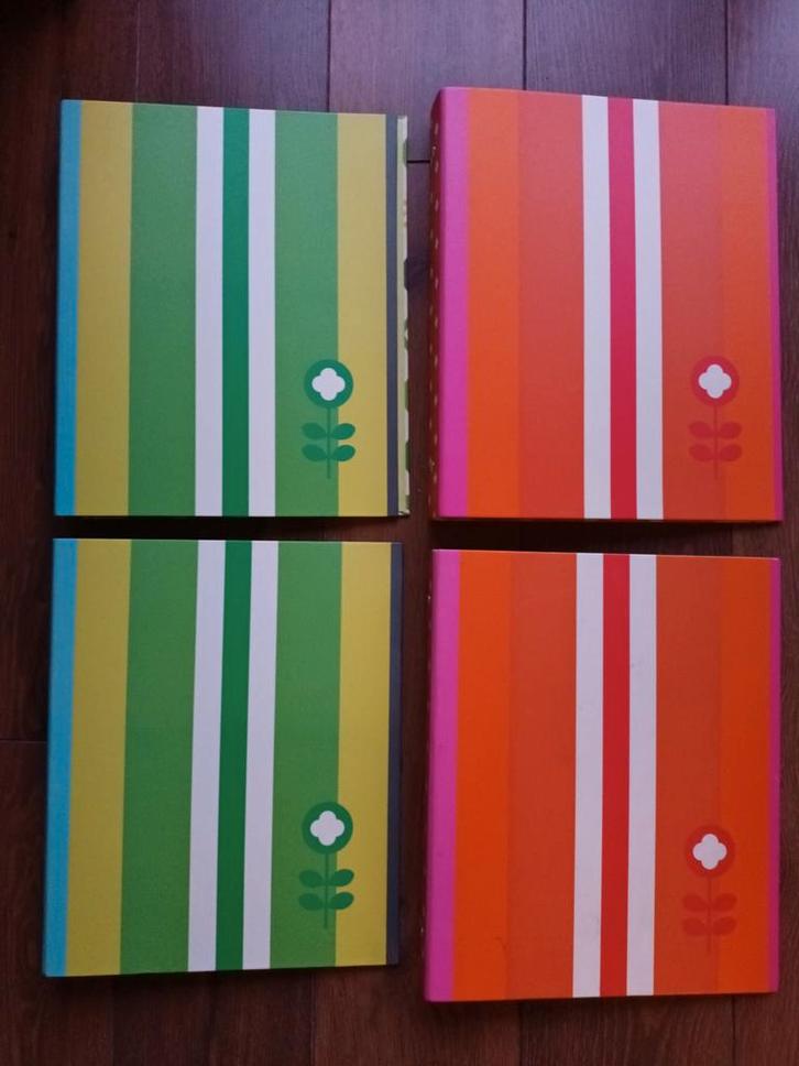 4x map mappen 23-rings 23 rings ringband Hema ring band, Diversen, Schoolbenodigdheden, Nieuw, Ophalen of Verzenden