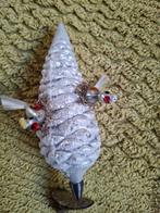 Oude kerstbal / dennenappel op knijper, Diversen, Kerst, Ophalen of Verzenden, Gebruikt