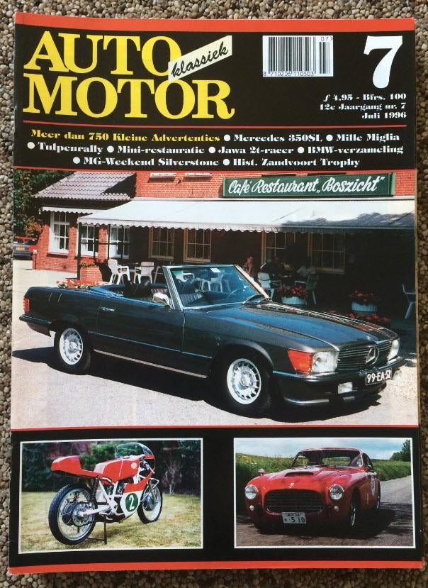 AMK: Mercedes 350SL (W107), Mini, Jawa tweetakt racer, Ophalen of Verzenden, Zo goed als nieuw, Algemeen