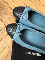 Chanel Ballerina's Blauw Maat 37, Ophalen of Verzenden, Nieuw, Blauw, Ballerina's