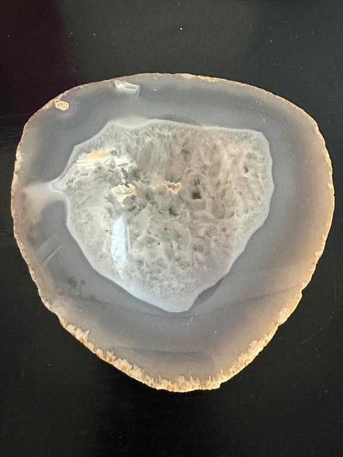 Gepolijste agaat schaal, Verzamelen, Mineralen en Fossielen, Mineraal, Ophalen of Verzenden