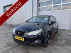 SEAT Ibiza 1.4 Stylance AIRCO. CRUISE. ZEER NET. NW. Distr., Auto's, Seat, Gebruikt, Zwart, 4 cilinders, Bedrijf