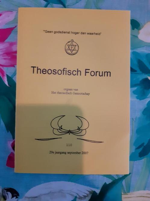 jaargangen Magazine Theosofisch Forum, Boeken, Esoterie en Spiritualiteit, Zo goed als nieuw, Achtergrond en Informatie, Spiritualiteit algemeen