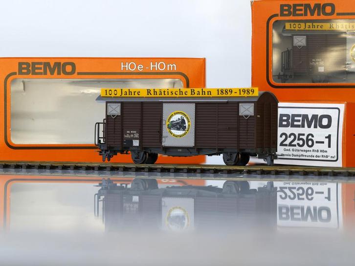 Nieuwe Bemo Gb 5100, '100 Jahre Rhätische Bahn, H0m, Hobby en Vrije tijd, Modeltreinen | H0, Nieuw, Wagon, Gelijkstroom, Overige merken