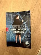 Basisboek wiskunde in business, Boeken, Studieboeken en Cursussen, Verzenden, Boom, HBO, Zo goed als nieuw