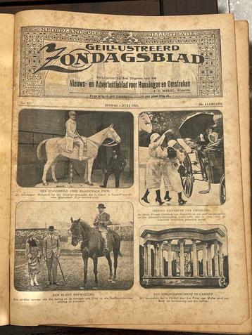 Geïllustreerd Zondagsblad 1928 beschikbaar voor biedingen