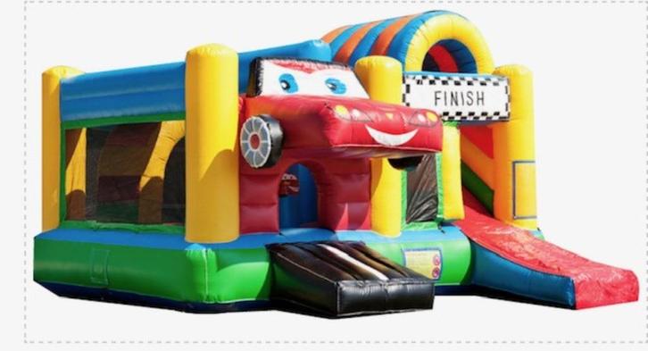 Communie of verjaardag springkussen huren vanaf 75 euro, Hobby en Vrije tijd, Feestartikelen | Verhuur, Zo goed als nieuw, Verjaardag