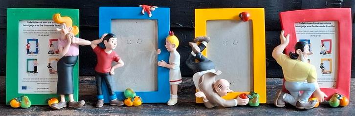 Suske en Wiske. Fotolijsten.  4 stuks., Verzamelen, Stripfiguren, Zo goed als nieuw, Overige typen, Suske en Wiske, Ophalen