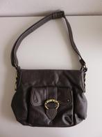 Bruine kunstlederen damestas, schoudertas MOMO, Ophalen of Verzenden, Zo goed als nieuw, Bruin, Handtas