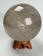Rookkwarts bol diameter 12.10 cm.  2.420 gram !, Ophalen of Verzenden, Mineraal