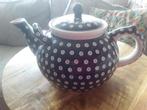 Grote theepot, pools aardewerk, Huis en Inrichting, Keuken | Servies, Overige typen, Ophalen of Verzenden, Zo goed als nieuw, Overige stijlen