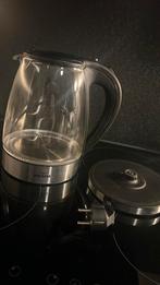 Water koker 1.7 met neon licht bij het koken, 1 tot 2 liter, Ophalen, Zo goed als nieuw