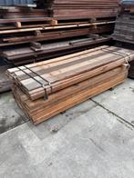 Bankirai hardhout vlonderplanken, Ophalen, Planken, Zo goed als nieuw, Hardhout