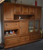 Fineer eiken kamerkast (jaren '70 stijl) - Veel opbergruimte, Ophalen, Gebruikt, Met deur(en), 200 cm of meer