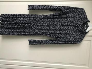 WE fashion - prachtige jurk bloemen print navy/ wit maat XXL beschikbaar voor biedingen