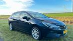 Opel Astra 1.0 Turbo 105pk, 2018 Blauw met trekhaak, Auto's, Voorwielaandrijving, Stof, Parkeersensor, Euro 6