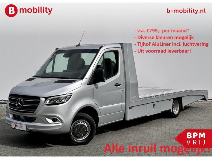 Mercedes-Benz Sprinter 519 CDI Tijhof AluLiner V/A €32 Per, Auto's, Bestelauto's, Bedrijf, Te koop, ABS, Airconditioning, Alarm
