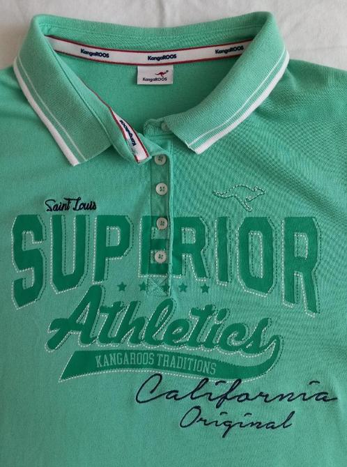 Kangaroos polo maat 44-46 licht groen, Kleding | Dames, T-shirts, Zo goed als nieuw, Maat 42/44 (L), Groen, Korte mouw, Ophalen of Verzenden
