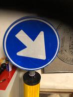 Verkeerspaal verkeersbord, Ophalen, Gebruikt