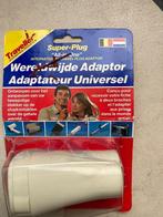 ReisStekker Buitenland Universeel - Vintage, Doe-het-zelf en Verbouw, Elektra en Kabels, Ophalen of Verzenden, Zo goed als nieuw