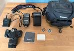 Canon EOS 650D + 18-55mm lens + Speedlite 430EX II set, 18 Megapixel, Spiegelreflex, Canon, Ophalen of Verzenden