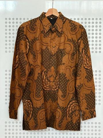 Batik Overhemd Solo Java - Maat L beschikbaar voor biedingen