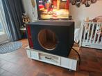19 inch gepoorte subwooferkist 32hz, Auto diversen, Autospeakers, Ophalen of Verzenden, Zo goed als nieuw