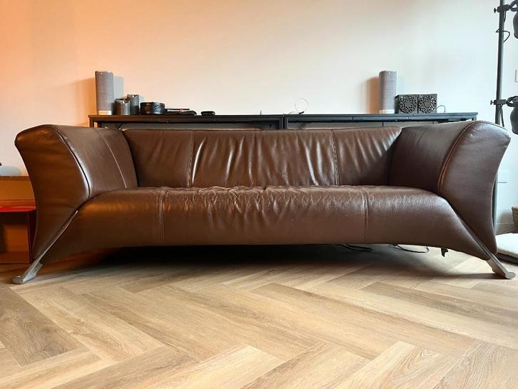 Twee- en driezits Rolf Benz bank, Huis en Inrichting, Banken | Bankstellen, Gebruikt, Rechte bank, Overige maten, 200 tot 250 cm