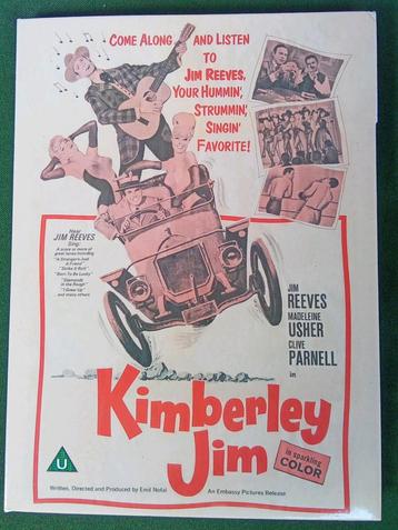Kimberley Jim musical 1965 122 minuten+ songs met Jim Reeves beschikbaar voor biedingen