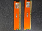 Geheugen strips merk GEIL 2 maal 1gb pc2 6400, Ophalen of Verzenden, DDR2, Desktop