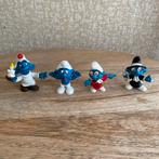 Schleich en Peyo Bully smurfen jaren 80 brilsmurf, Verzamelen, Smurfen, Brilsmurf, Gebruikt, Ophalen of Verzenden