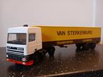 DAF 95 SpaceCab van Sterkenburg trailer, Hobby en Vrije tijd, Modelauto's | 1:50, Verzenden, Gebruikt, Bus of Vrachtwagen, Lion Toys