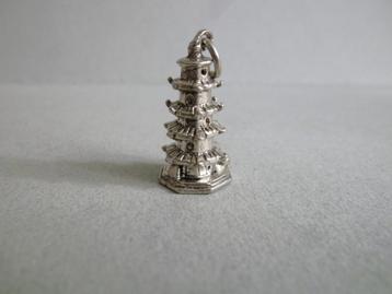 Oude bedel zilver Oosterse Tempel opent Boeddha Japan China beschikbaar voor biedingen