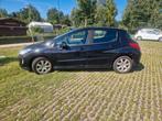 Peugeot 308 1.6 VTI 16V 5-DRS 2009 Zwart, Auto's, Voorwielaandrijving, 65 €/maand, 4 cilinders, 1650 kg