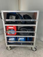 Partij sneeuwkettingen te koop met alu wagen (voor verhuur?), Ophalen, Zo goed als nieuw