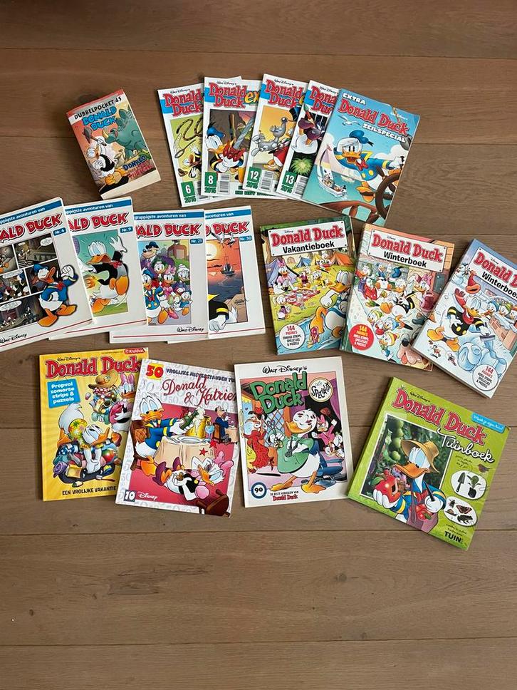 Donald Duck Stripboeken Pakket, Boeken, Stripboeken, Gelezen, Meerdere stripboeken, Ophalen of Verzenden
