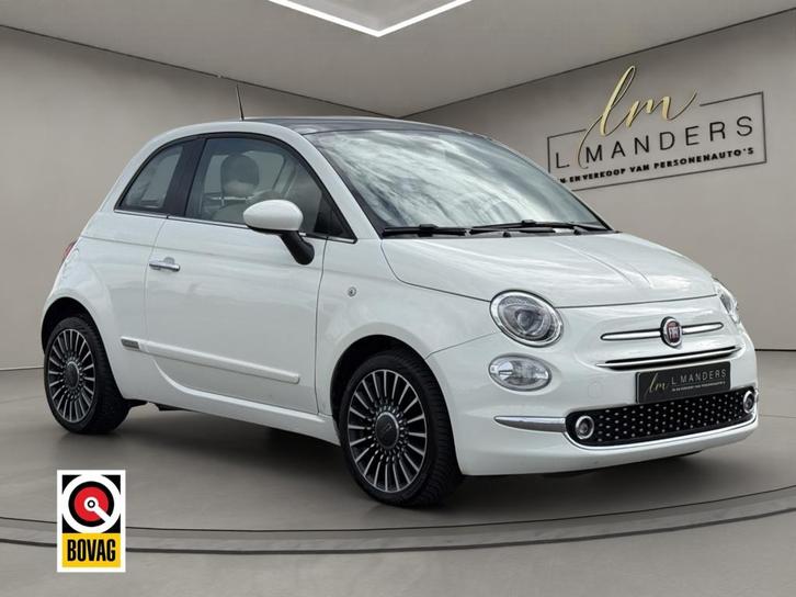 Fiat 500 1.2 Lounge 2018 WIT | Apple CarPlay | Climate Contr, Auto's, Fiat, Bedrijf, ABS, Airbags, Airconditioning, Android Auto